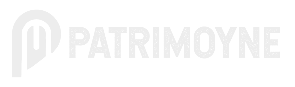 Patrimoyne Logo blanc